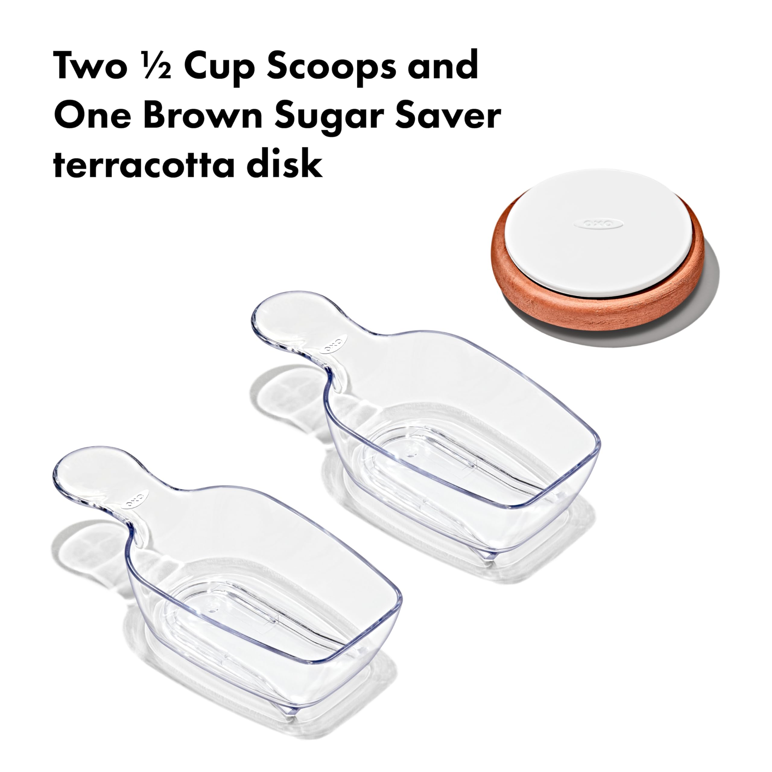 OXO Good Grips 8-Piece Prelabeled Baking POP Container Set